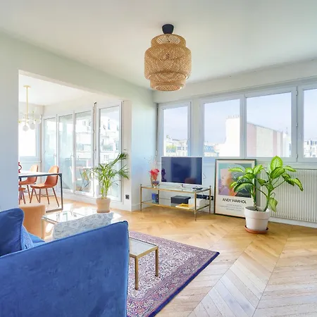 Terrasse - Vue Tour Eiffel Apartamento