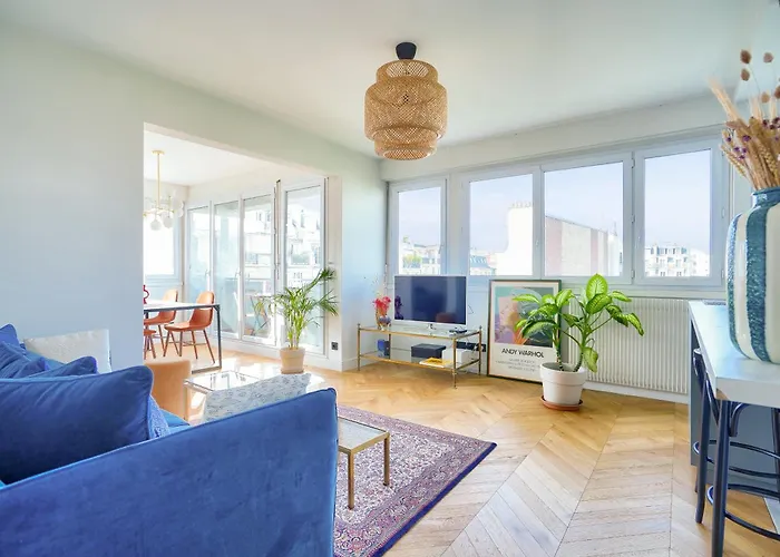 Terrasse - Vue Tour Eiffel Apartment